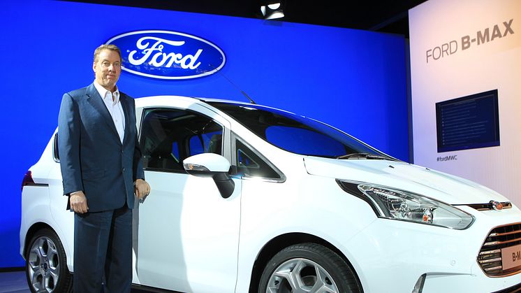 Ford SYNC gör Europa-debut i nya B-MAX 
