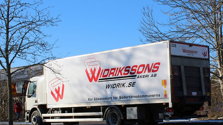 Widrikssons erbjuder fossilfria transporter i Göteborg och Stockholmsområdet.