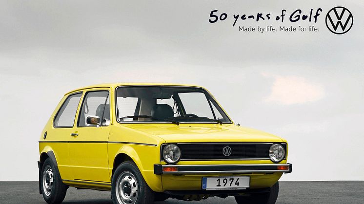 Ett jubileum som ligger Volkswagen varmt om hjärtat: 50 år av Golf.