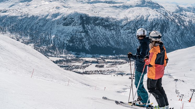 Skisesongen i Myrkdalen startar fredag 4.12 kl.12.00. Foto frå sesongen 2019/20: Jon Junnålvatn Tøn