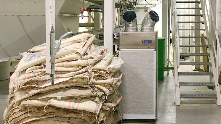 Les torréfacteurs de café Johan & Nyström ont investi dans des purificateurs d'air de QleanAir pour créer le meilleur environnement de travail