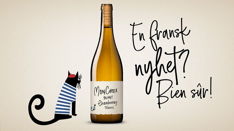 Mon Choix Blanc Chardonnay, 109 SEK - finns att beställa på Systembolaget