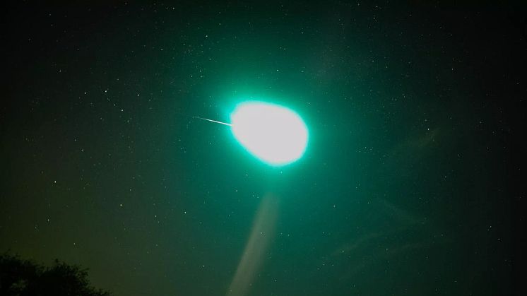 "A bright fireball explodes with the force of 165 tons of TNT"  (CNET)