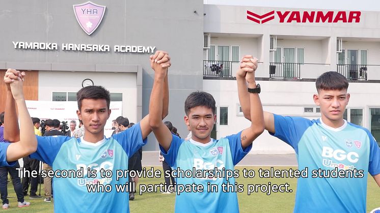 Four Yamaoka Hanasaka Academy Graduates Become Pro-Footballers in Project to Support Thai Students’ Academic and Football Activities