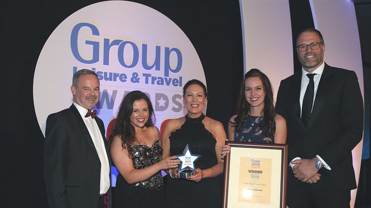 Double victory for Fred. Olsen in the ‘2019 Group Leisure & Travel Awards’ – ‘Best Cruise Line for Groups’, for a record eighth time, and ‘The Excellence Award’
