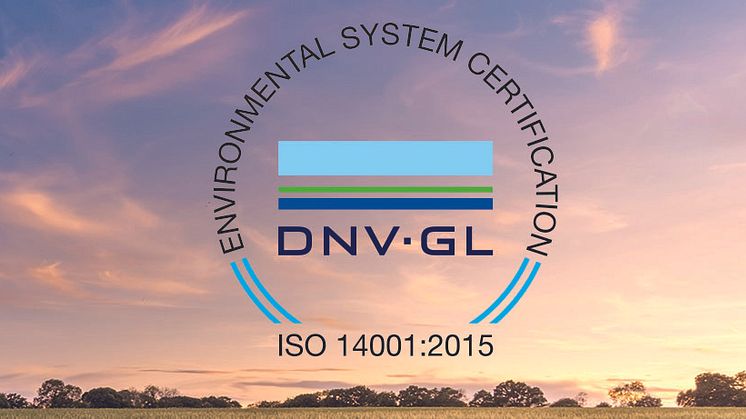 DNV GL ISO 14001 Certifiering