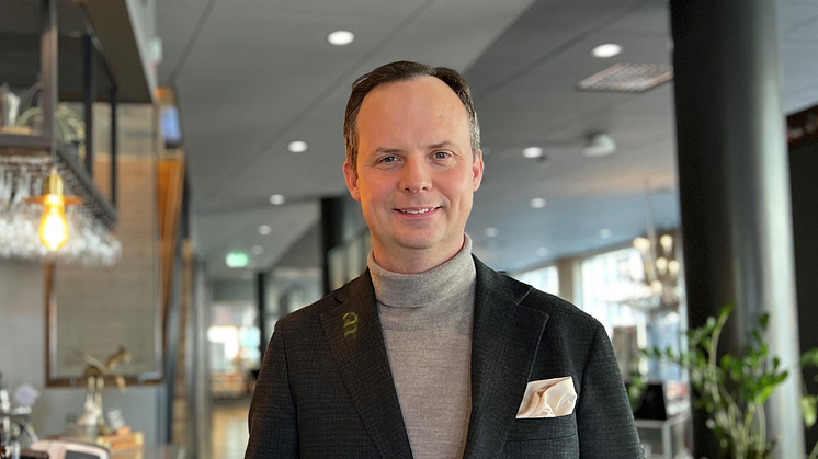 Marcus Scholz, ny hotelldirektör för Radisson Blu Metropol Hotel