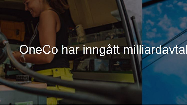 OneCo Norge har ingått ett miljardavtal med Telenor