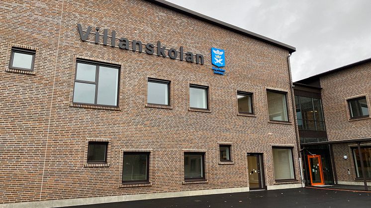 Den nya låg- och mellanstadieskolan, Villanskolan, är nu klar i Ängelholm!