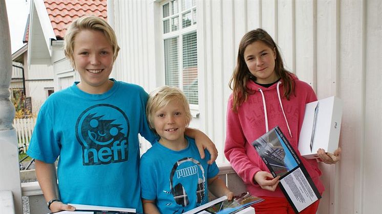 Ung trio tar hem vinsten i NCC:s Minecraft-tävling   