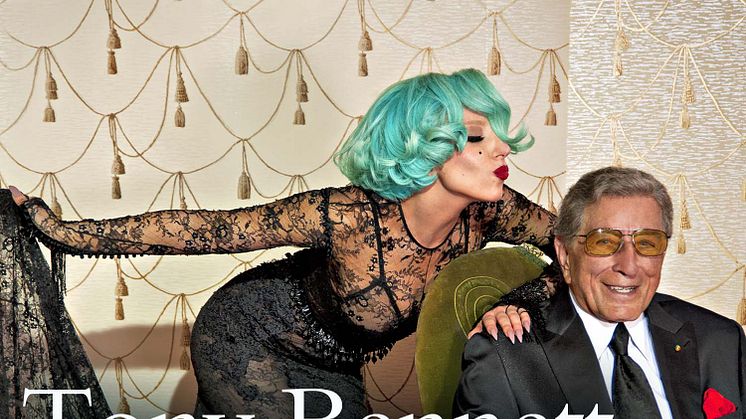 Tony Bennett och Lady Gaga i videon ”The Lady Is A Tramp”