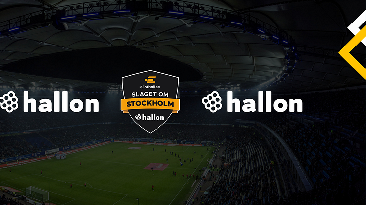 ­hallon är stolt huvudsponsor till FIFA-mästerskapet ’Slaget om Stockholm’