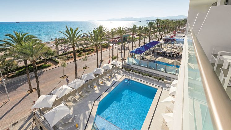 allsun Hotel Riviera Playa Pool Meerblick