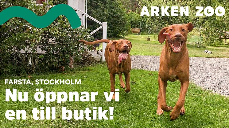 Arken Zoo öppnar ny butik i Farsta, Stockholm