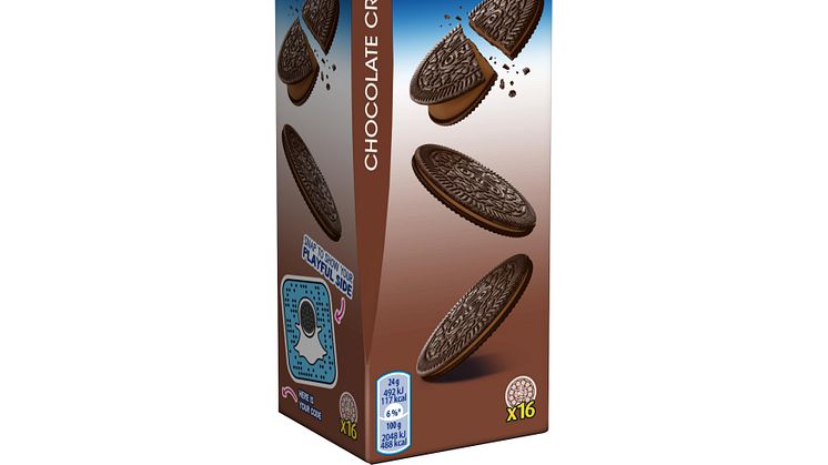 OREO Crispy & Thin Chocolate Cream 