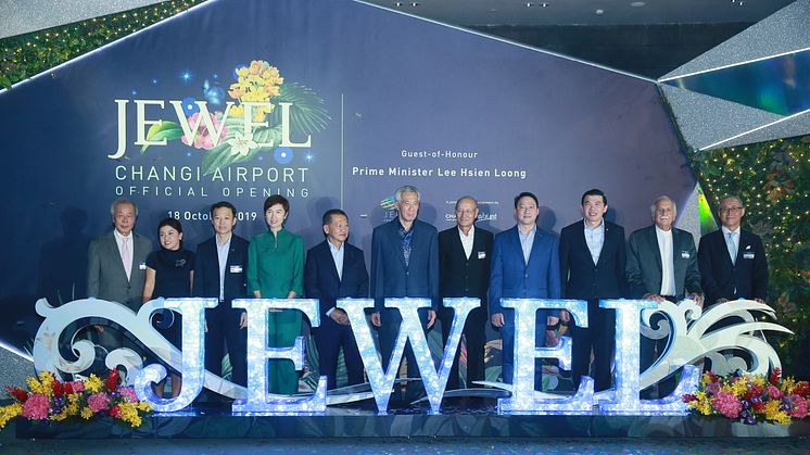 Jewel Changi Airport marks six months of operations with a grand opening celebration