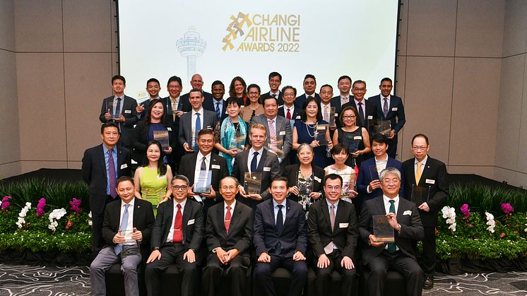 Changi Airport holds first in-person airline awards ceremony after  two-year hiatus