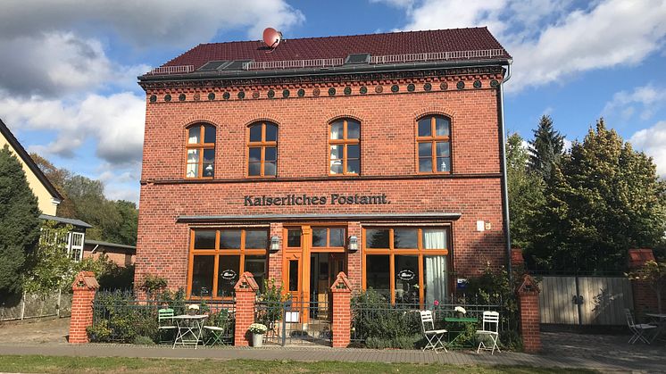 Ein Kulturzentrum mit Konzerten, Ausstellungen sowie Vorträgen gibt es im ehemaligen Bahnhof Biesenthal. Foto: TMB-Fotoarchiv/Matthias Schäfer. 