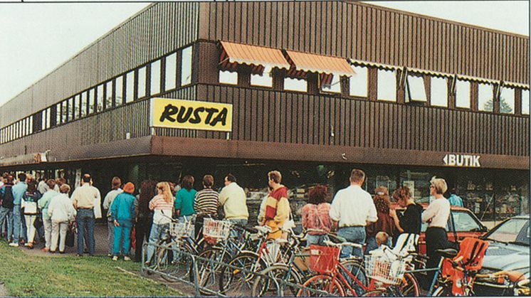 Gävlebutiken Nattrea 1991