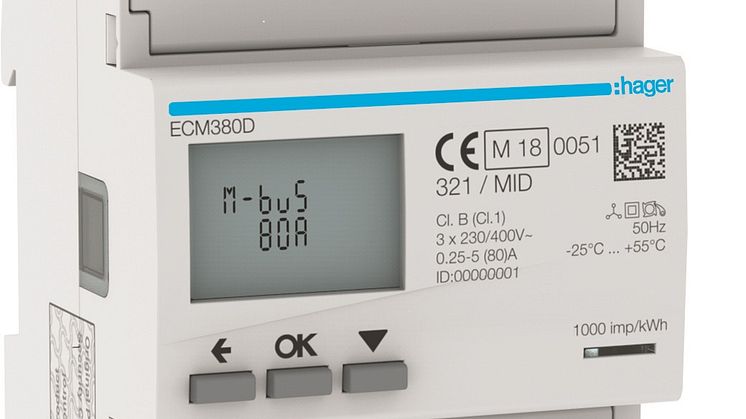 Energimätare ECM380D