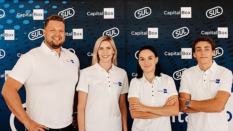 CapitalBox on Suomen Urheiluliiton uusi pääyhteistyökumppani