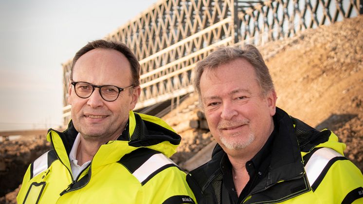 Det har varit en tuff tid för Peter Eriksson och Hans-Erik Kristensson som arrangerar Entreprenad Live. Bild: Entreprenad Live
