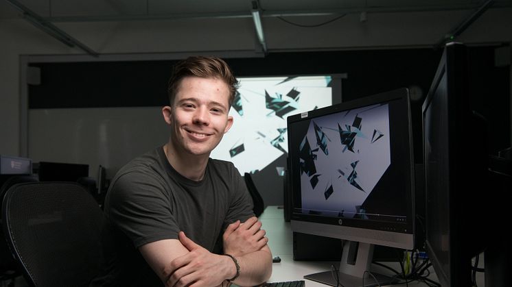 Adam Cselotei, a third-year student from Northumbria University, has won a D&AD (Design and Art Direction) New Blood Pencil for his animation work.