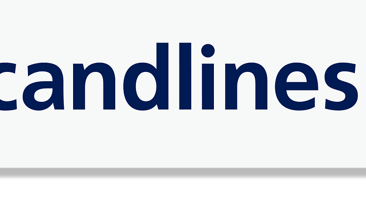 Scandlines logo med payoff horisontalt