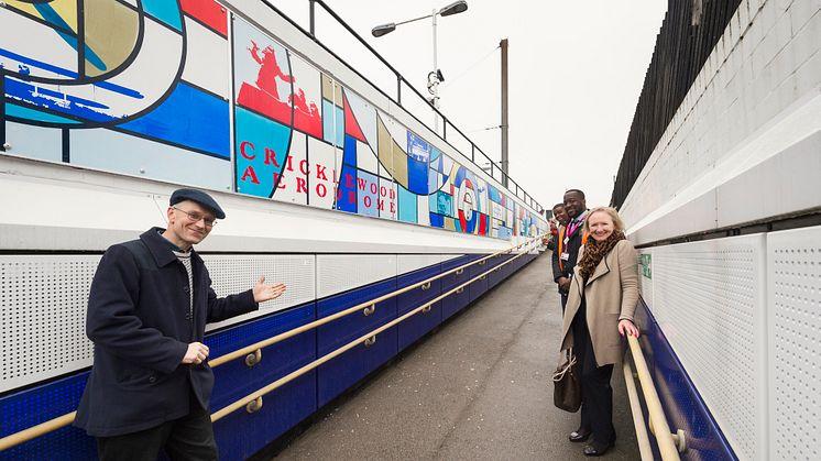 Cricklewood mural unveiling