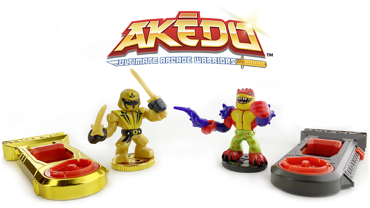 New collectible battle toy Akedo Ultimate Arcade Warriors launches in the UK with international battle tournament on Nickelodeon