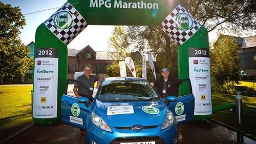 Ford Fiesta vant drivstoffmaraton med 0,26 l/mil.