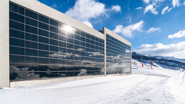 LAAX GREENSTYLE - Photovoltaikanlage in Graubünden © Philipp Ruggli
