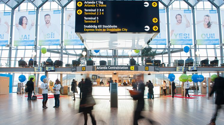 Swedavia genomför ny upphandling av säkerhetskontrollen på Stockholm Arlanda Airport