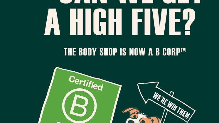 The Body Shop klara för global B Corp-certifiering!