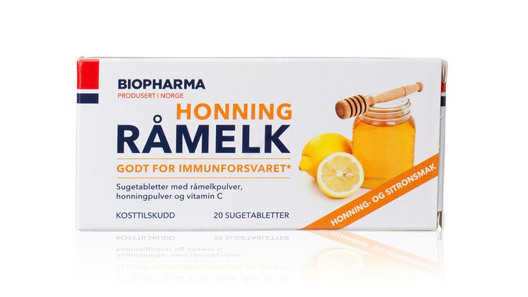 Biopharma Råmelk Honning