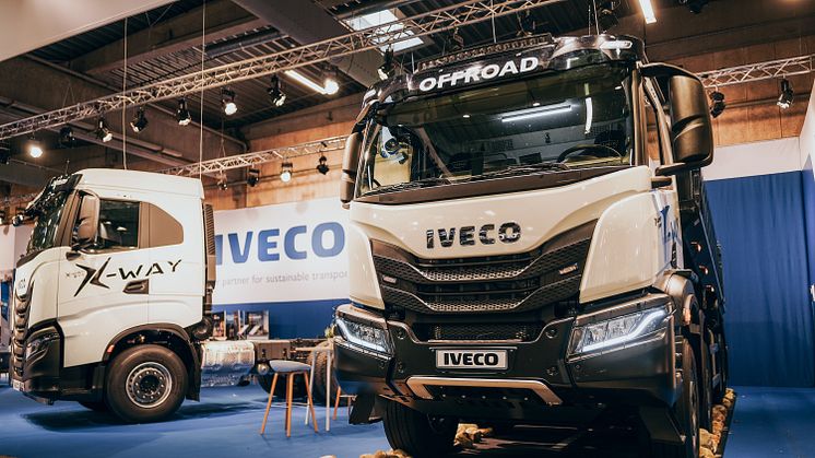 IVECOs stand D3010 på Transport 2021