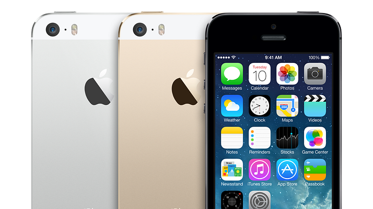 Nå lanseres iPhone 5s og iPhone 5c 
