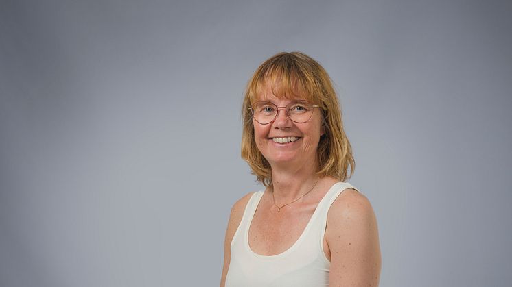 Anette Sandström, läkare och doktorand vid Institutionen för folkhälsa och klinisk medicin. Foto: Mattias Pettersson.