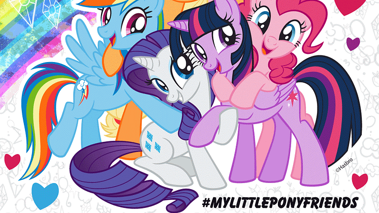 Friends och My Little Pony i gemensam kampanj för mer vänskap