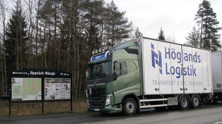 Gasellföretaget Höglands Logistik AB, Nässjö – certifierade enligt ISO 9001 & ISO 14001. 