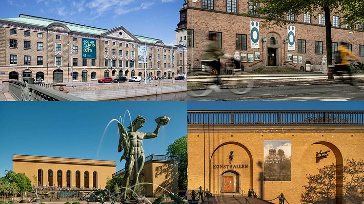 Göteborgs stadsmuseum, Röhsska museet, Göteborgs konstmuseum och Göteborgs Konsthall bjuder in till Museernas dag. Foto: Kristin Lidell, Carl Ander och Hendrik Zeitler