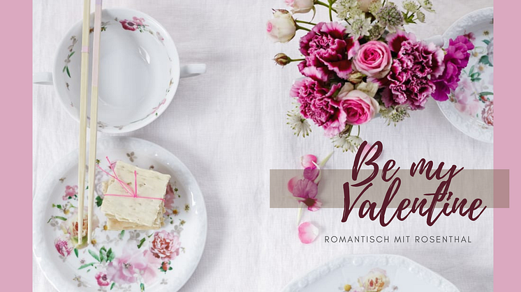 Mit romantisch-floralen Dekoren von Maria Pink Rose feiern wir die Liebe.