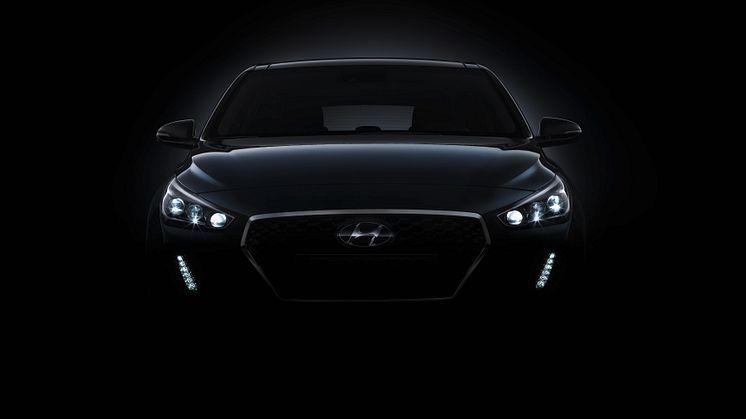 Hyundais nye i30 med Cascade-grill