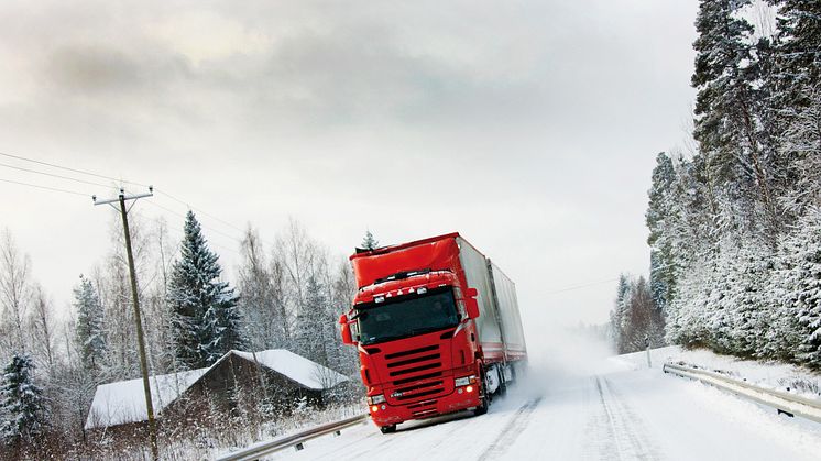 Norge indfører lovkrav om vinterdæk på lastbiler