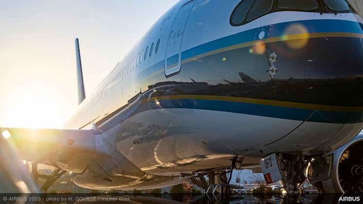 China Southern's A350 XWB are equipped with Cabin Humidification