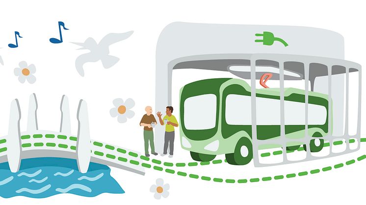 Nu visar vi hållplatsen för framtidens elektrifierade kollektivtrafik!