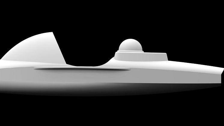 Hi-res image - Ocean Signal - Rendering of the new boat designed by Jim Antrim for solo rower Lia Ditton