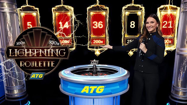 ATG® lanserar Lightning Roulette på svenska 