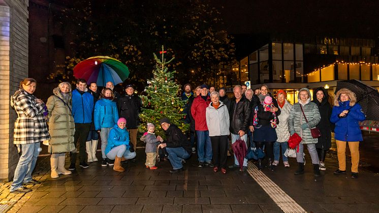 Die Nachbarschaft im Kieler Kiez Schloßstraße funktioniert vorbildlich - nicht nur zu Weihnachten