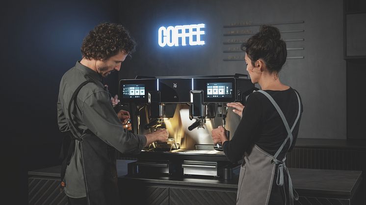 Auf der Internorga setzt WMF die Kunst der „WMF espresso NEXT“ meisterlich in Szene